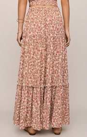 Savelo Mora Floral Maxi Skirt