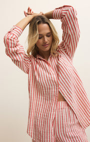 Savelo Saturdays Stripe Shirt