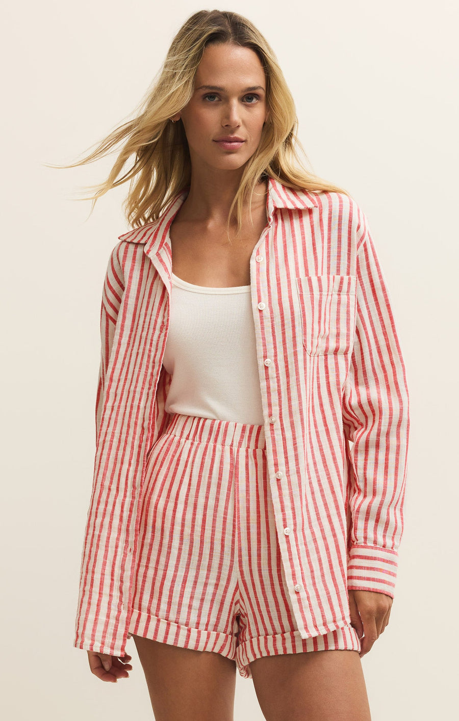 Savelo Saturdays Stripe Shirt