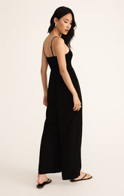 Savelo Beachside Smocked Jumpsuit