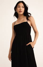 Savelo Beachside Smocked Jumpsuit