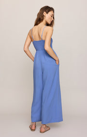 Savelo Beachside Smocked Jumpsuit