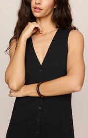 Savelo Solace Textured Slub Jumpsuit
