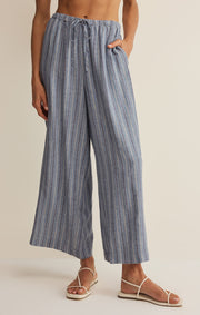 Savelo The Perfect Striped Linen Pant