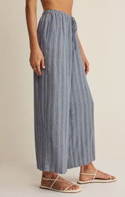 Savelo The Perfect Striped Linen Pant