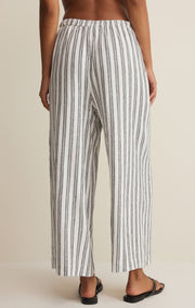 Savelo The Perfect Striped Linen Pant