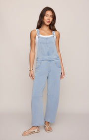 Savelo Pipeline Knit Denim Overalls