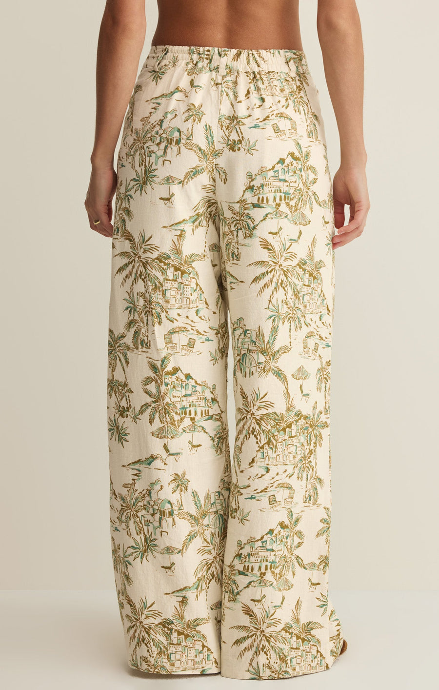 Savelo Overlook Tiki Linen Pant