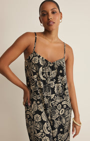 Savelo Day Off Luz Floral Jumpsuit
