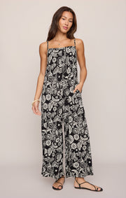 Savelo Day Off Luz Floral Jumpsuit