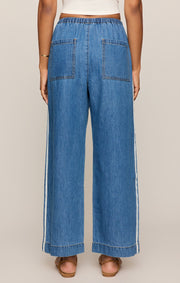 Savelo The Sidelines Denim Track Pant