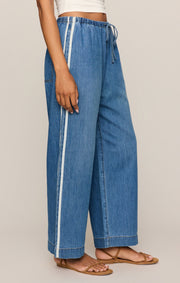 Savelo The Sidelines Denim Track Pant