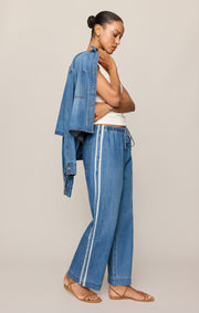 Savelo The Sidelines Denim Track Pant