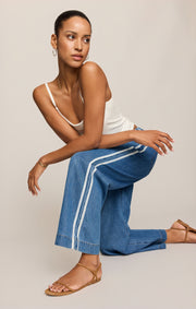 Savelo The Sidelines Denim Track Pant