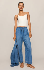Savelo The Sidelines Denim Track Pant