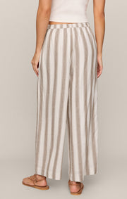 Savelo The Perfect Linen Striped Pant