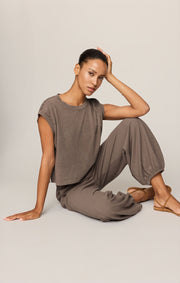 Savelo Deena Balloon Knit Jogger