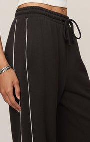 Savelo Sport Stripe Knit Denim Pant