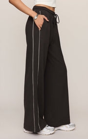 Savelo Sport Stripe Knit Denim Pant