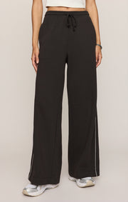 Savelo Sport Stripe Knit Denim Pant