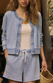 Savelo Hunter Knit Denim Short