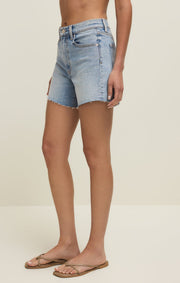 Savelo Jonah Mid-Rise Denim Short