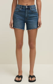 Savelo Jonah Mid-Rise Denim Short