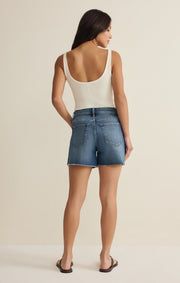 Savelo Jonah Mid-Rise Denim Short