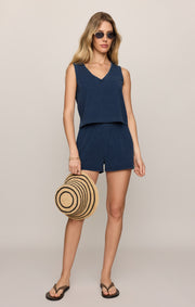 Savelo Scout Jersey Denim Short