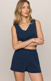 Savelo Scout Jersey Denim Short