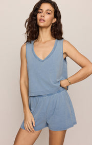 Savelo Scout Jersey Denim Short