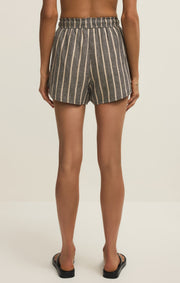 Savelo The Perfect Linen Striped Short