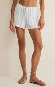 Savelo Daylight Striped Airy Gauze Short