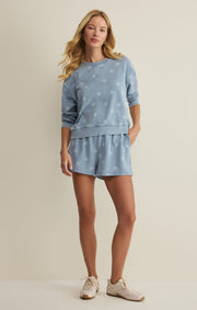 Savelo Written Stars Denim Short