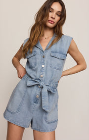 Savelo Dash Twill Romper