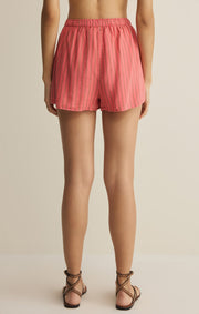 Savelo The Perfect Linen Striped Short