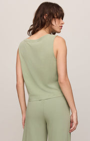 Savelo Sloane V-Neck Cotton Jersey Tank