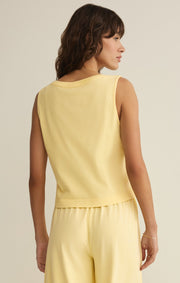 Savelo Sloane V-Neck Cotton Jersey Tank