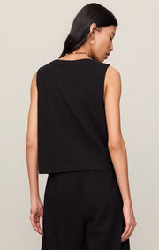 Savelo Sloane V-Neck Cotton Jersey Tank