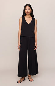 Savelo Sloane V-Neck Cotton Jersey Tank