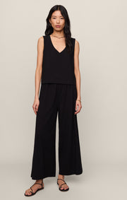 Savelo Sloane V-Neck Cotton Jersey Tank