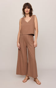 Savelo Sloane V-Neck Cotton Jersey Tank