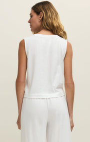 Savelo Sloane V-Neck Cotton Jersey Tank