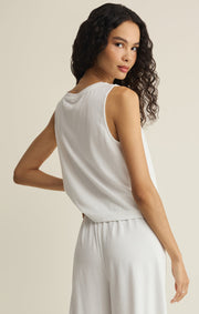 Savelo Sloane V-Neck Cotton Jersey Tank