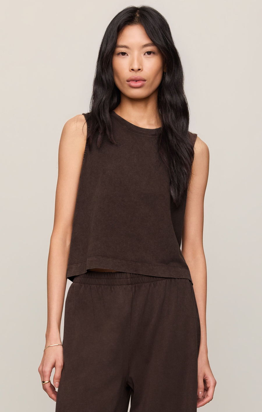 Savelo Sloane Cotton Jersey Tank