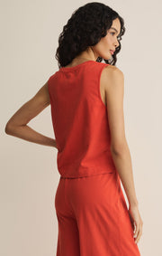Savelo Sloane Cotton Jersey Tank
