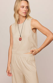 Savelo Sloane Cotton Jersey Tank