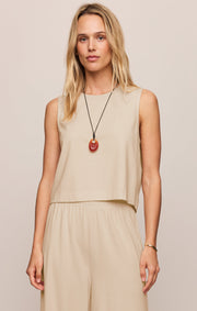 Savelo Sloane Cotton Jersey Tank