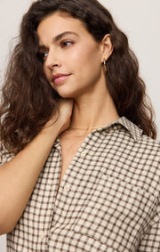 Savelo River Plaid Button Up