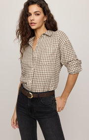 Savelo River Plaid Button Up